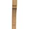 Ekena Millwork 5 1/2"W x 28"D x 36"H Merced Smooth Knee Brace, Western Red Cedar BRC06X28X36MRC00SWR - alternate 3
